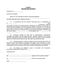 Master Construction Agreement - Lee County, Florida, Page 25