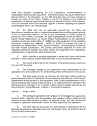 Master Construction Agreement - Lee County, Florida, Page 2