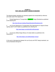 Master Construction Agreement - Lee County, Florida, Page 33