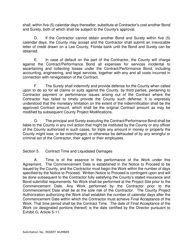 Master Construction Agreement - Lee County, Florida, Page 4