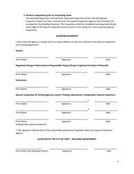 Special Inspection and Testing Agreement - City of Troy, Michigan, Page 5