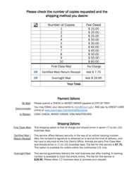 Birth Certificate Request (Certified Copy) - City of Troy, Michigan, Page 2