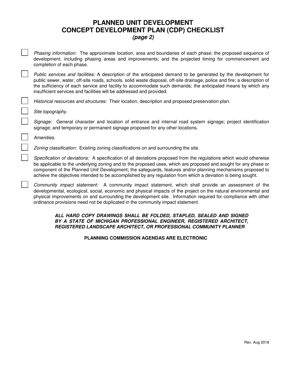 Planned Unit Development Concept Development Plan (Cdp) Application and Application to Amend the Zoning District Map - City of Troy, Michigan, Page 4
