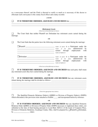 Form H161 Judgment Entry of Divorce (No Children, With Separation Agreement, No Spousal Support) - Cuyahoga County, Ohio, Page 3