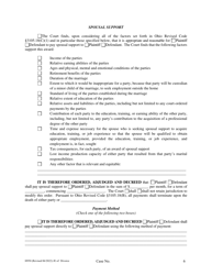 Form H950 Judgment Entry of Divorce (No Children, No Separation Agreement, With Spousal Support) - Cuyahoga County, Ohio, Page 6