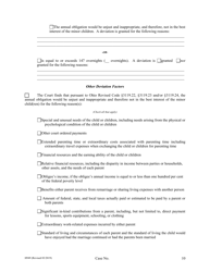 Form H949 Judgment Entry of Divorce (With Children, With Separation Agreement) - Cuyahoga County, Ohio, Page 10