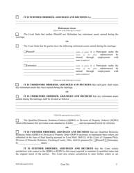 Form H949 Judgment Entry of Divorce (With Children, With Separation Agreement) - Cuyahoga County, Ohio, Page 3