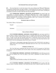 Form H949 Judgment Entry of Divorce (With Children, With Separation Agreement) - Cuyahoga County, Ohio, Page 5