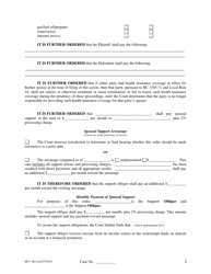Form H817 Agreed Judgment Entry Temporary Spousal Support - Cuyahoga County, Ohio, Page 2