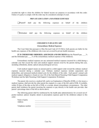 Form H133 Judgment Entry of Legal Separation (With Children, With Separation Agreement) - Cuyahoga County, Ohio, Page 6