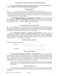 Form H990 Agreed Judgment Entry Modification of Allocation of Parental Rights and Responsibilities With Support - Cuyahoga County, Ohio, Page 2