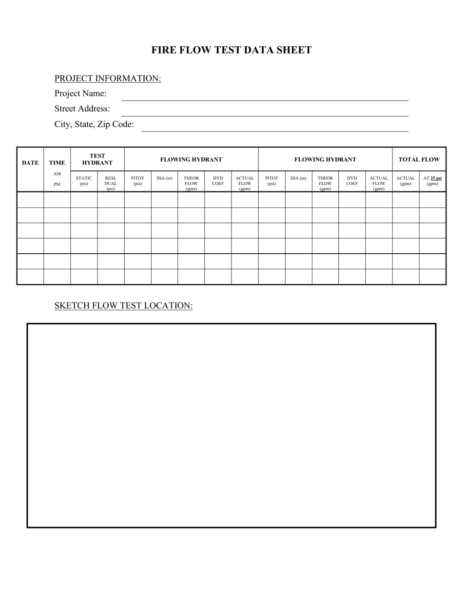 Fire Flow Test Report - City of San Antonio, Texas, Page 5