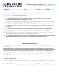 Job Application for Water Lines or Fire Hydrants - City of Houston, Texas, Page 2
