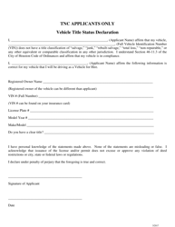 Vehicle-For-Hire Driver&#039;s License Application - City of Houston, Texas, Page 6