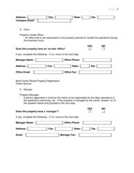 Multi-Family Rental Property Registration - City of Houston, Texas, Page 3