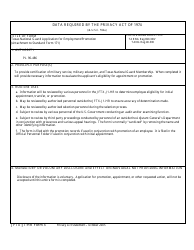 Form 5 Texas National Guard Application for Employment/Promotion - Texas, Page 2