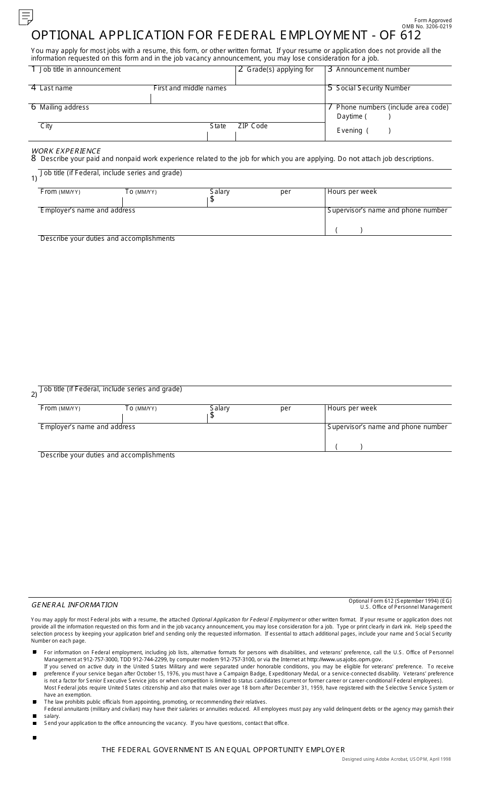 Form 5 Texas National Guard Application for Employment / Promotion - Texas, Page 3