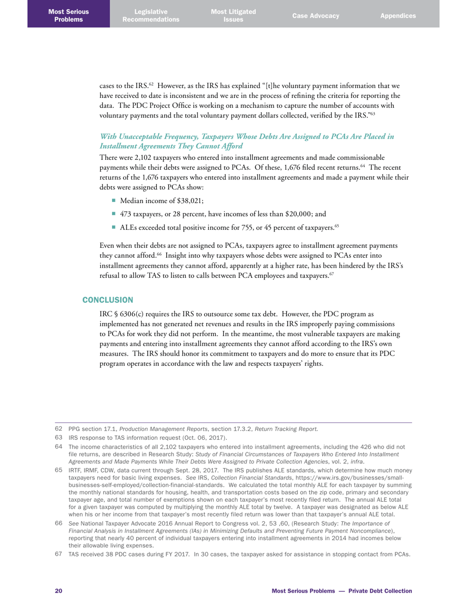 Taxpayer Advocate Service: Annual Report to Congress - Volume One, Page 11