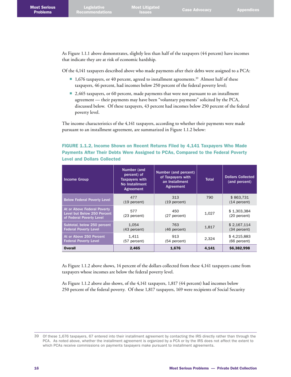 Taxpayer Advocate Service: Annual Report to Congress - Volume One, Page 7