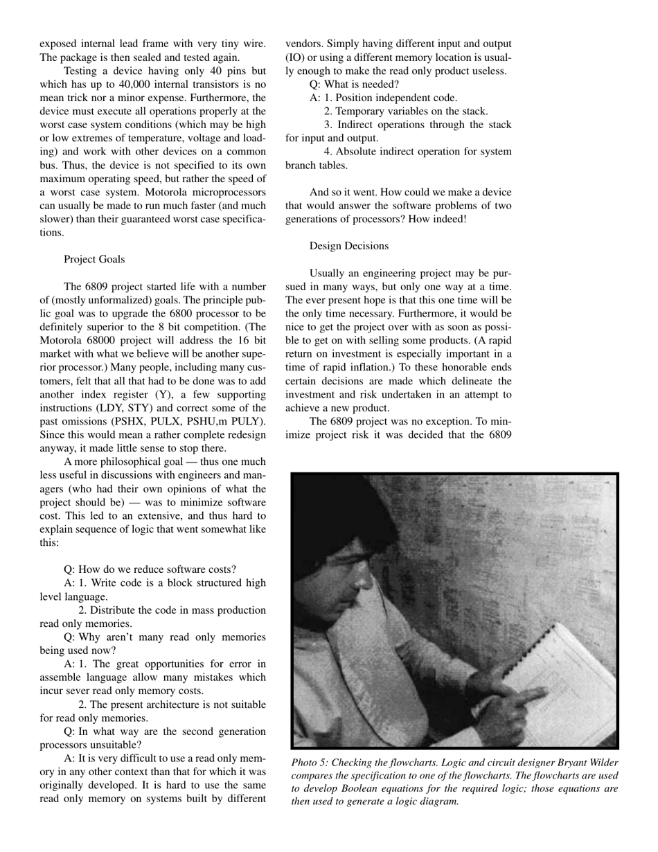 The 6809 Part 1: Design Philosophy - Terry Ritter, Joel Boney, Page 5