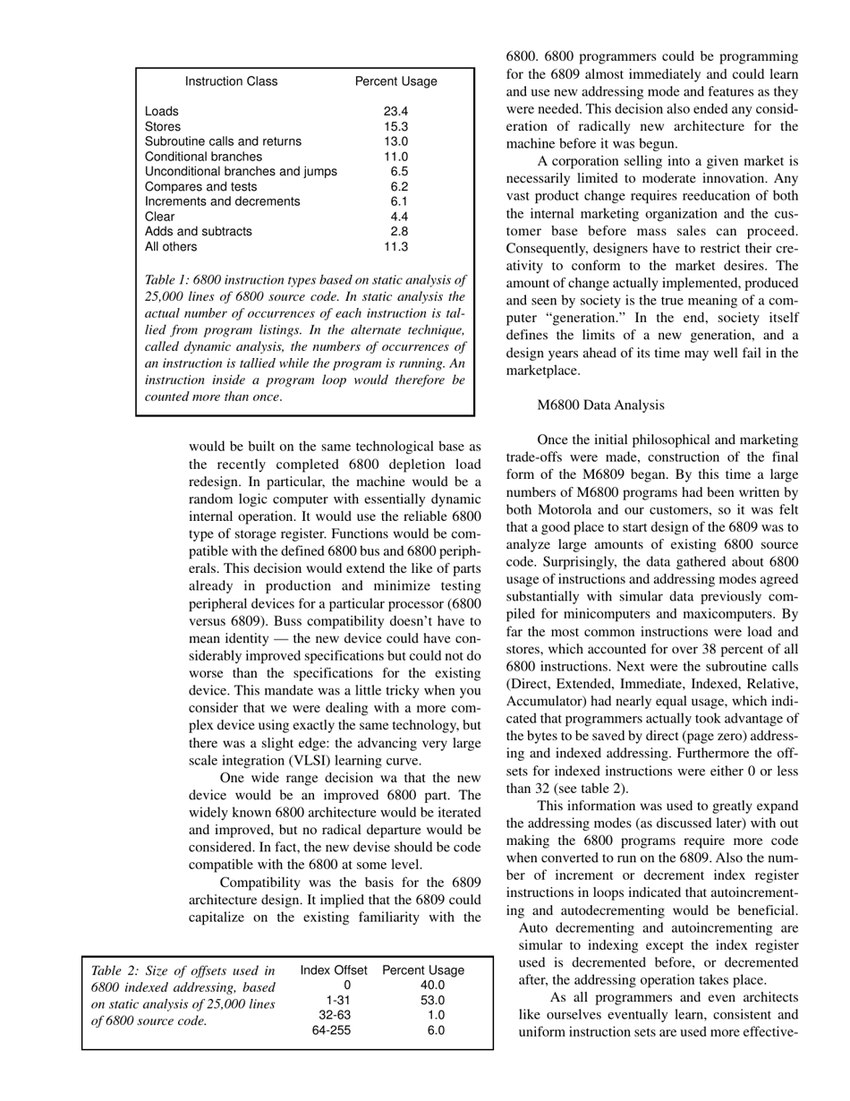 The 6809 Part 1: Design Philosophy - Terry Ritter, Joel Boney, Page 6