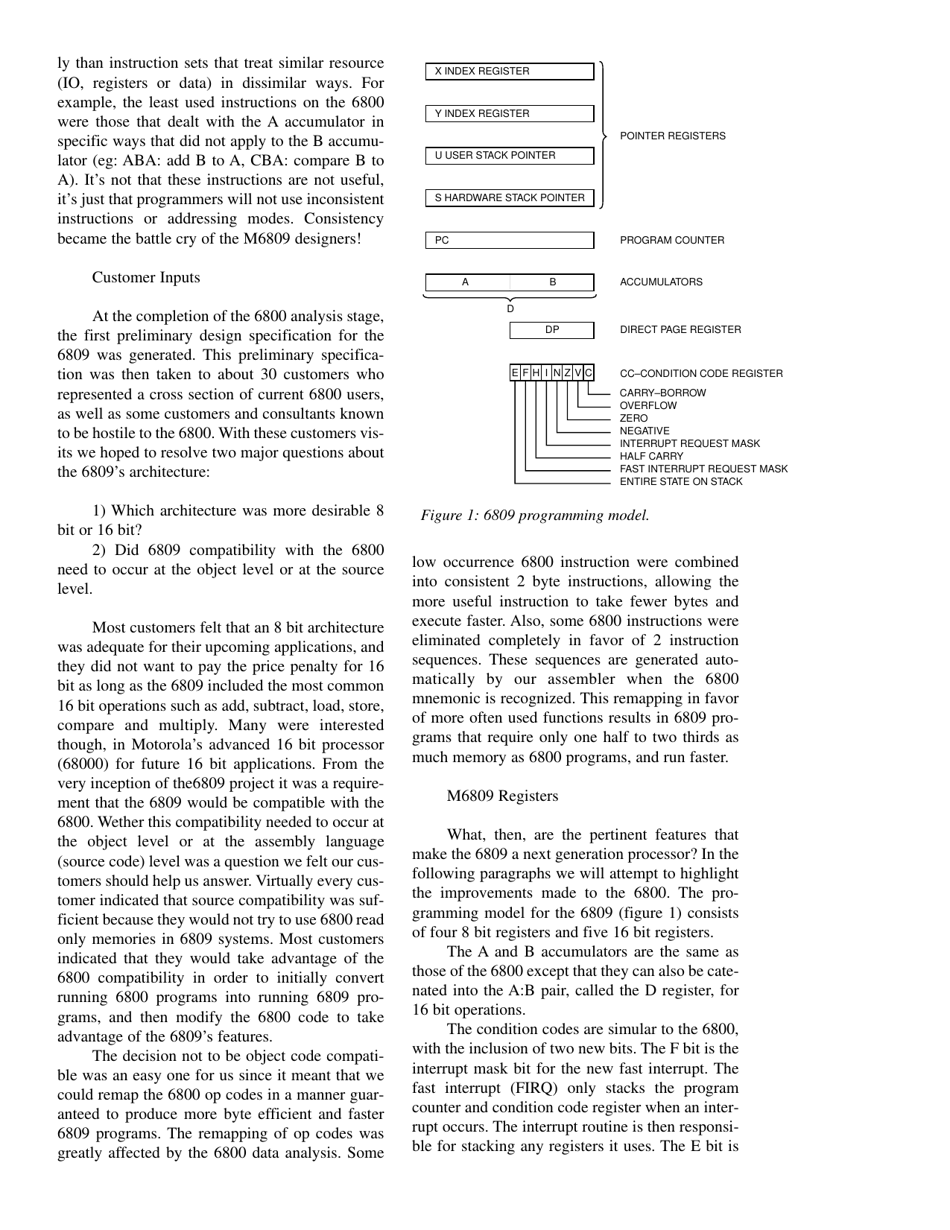 The 6809 Part 1: Design Philosophy - Terry Ritter, Joel Boney, Page 7