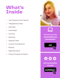 Parent&#039;s Guide to Snapchat - Connectsafely, Page 2