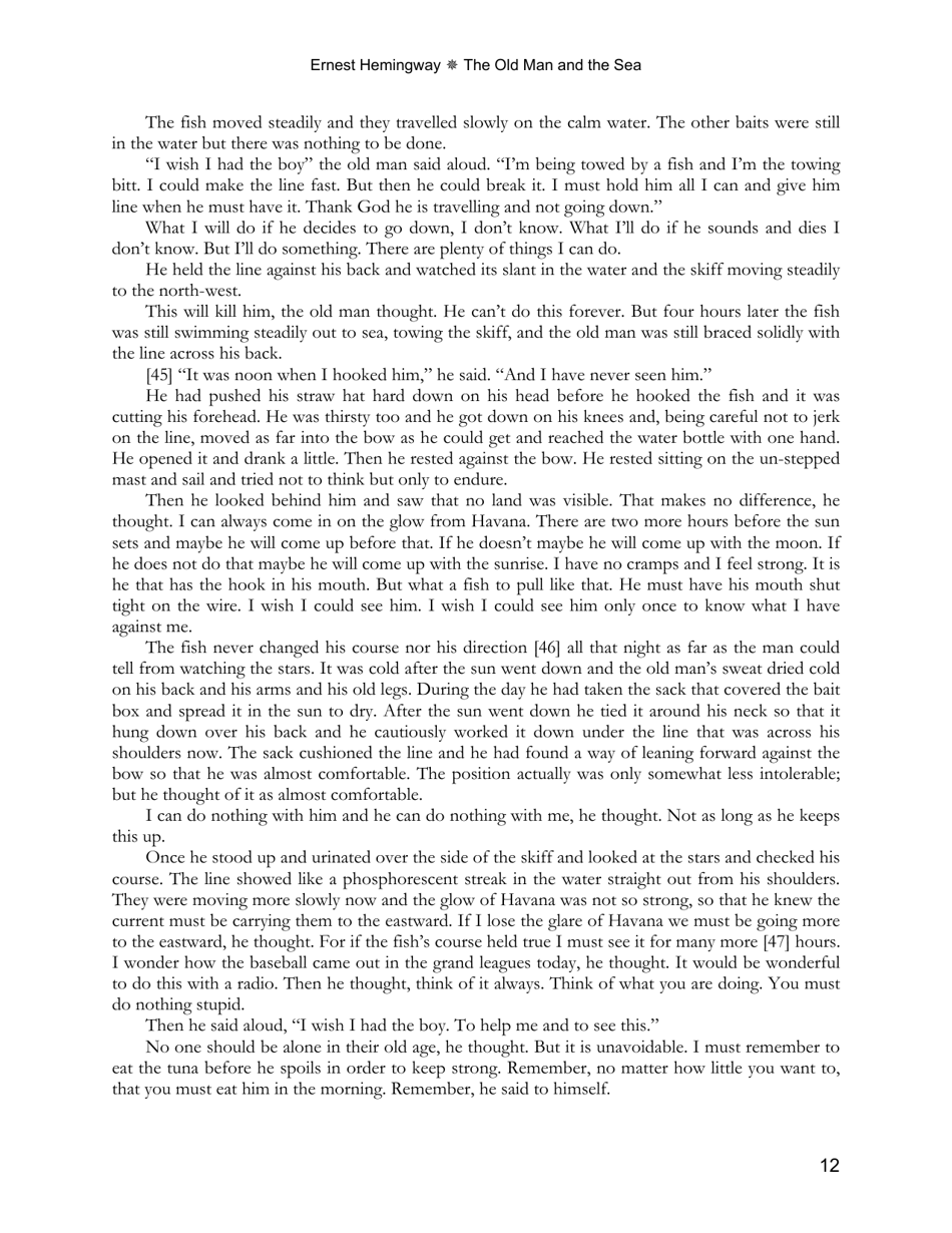 The Old Man and the Sea - Ernest Hemingway, Page 12