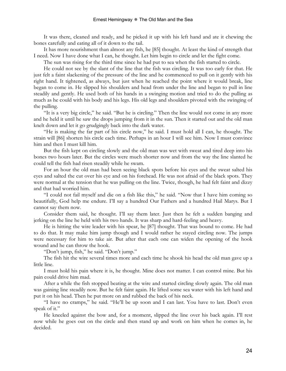 The Old Man and the Sea - Ernest Hemingway, Page 24