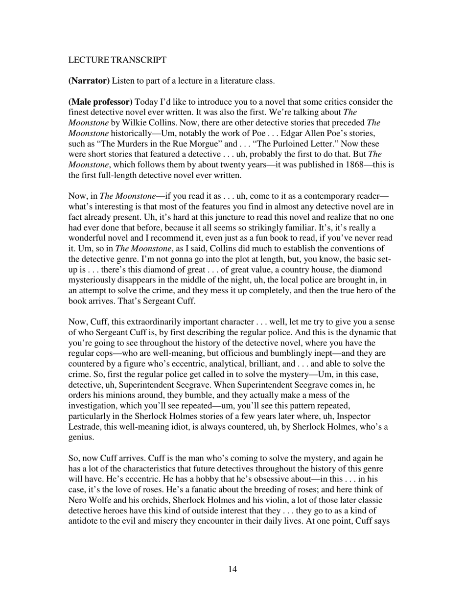 Toefl Ibt Test Questions: Reading Section - Educational Testing Service, Page 14