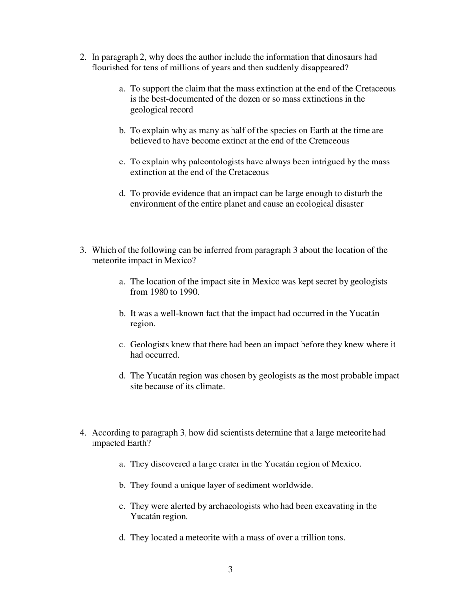 Toefl Ibt Test Questions: Reading Section - Educational Testing Service, Page 3