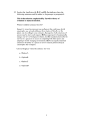 Toefl Ibt Test Questions: Reading Section - Educational Testing Service, Page 7