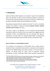 Voluntary Code of Conduct for Search and Rescue Operations Undertaken by Civil Society Non-government Organisations in the Mediterranean Sea, Page 6