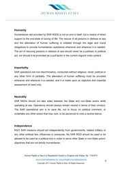 Voluntary Code of Conduct for Search and Rescue Operations Undertaken by Civil Society Non-government Organisations in the Mediterranean Sea, Page 9