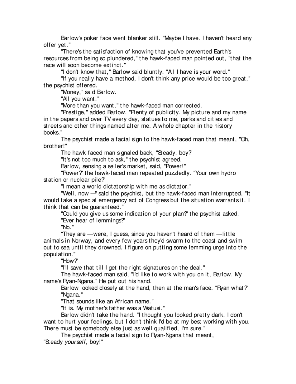 The Marching Morons - C. M. Kornbluth, Page 16