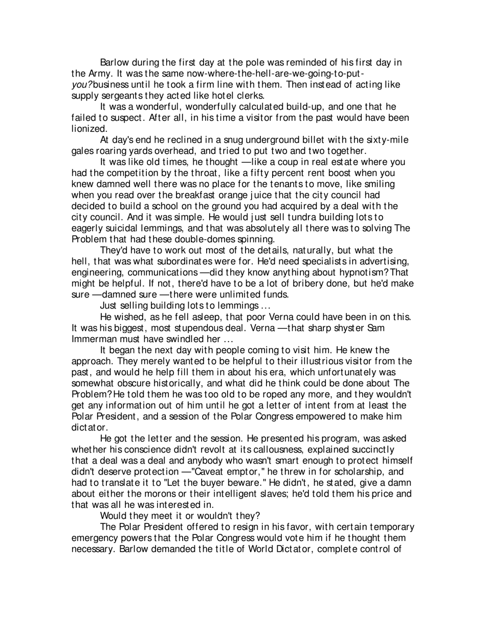 The Marching Morons - C. M. Kornbluth, Page 18