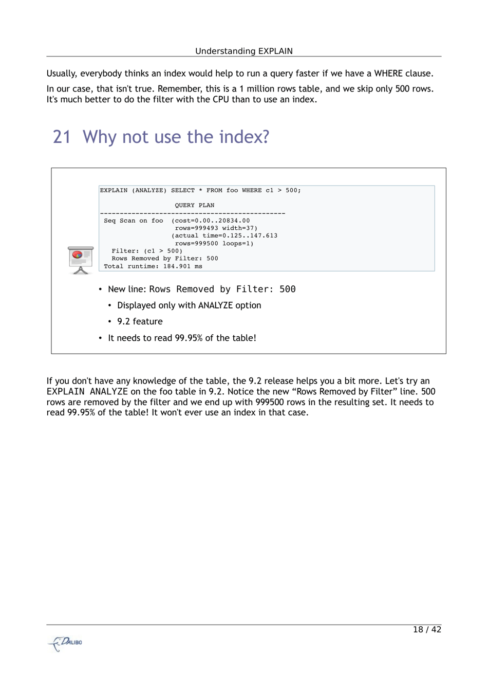 Understanding Explain, Page 18