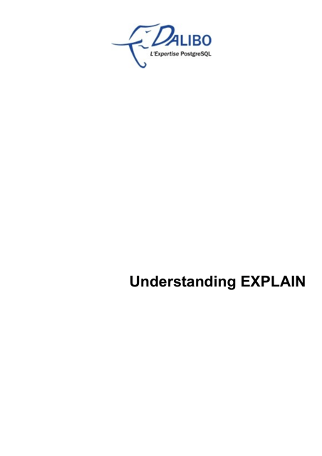 Understanding Explain