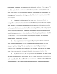 Complaint for Copyright Infringement, Misappropriation of Trade Secrets and Confidential Information, Unjust Enrichment, and Unfair Competition - New York, Page 14