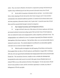 Complaint for Copyright Infringement, Misappropriation of Trade Secrets and Confidential Information, Unjust Enrichment, and Unfair Competition - New York, Page 15