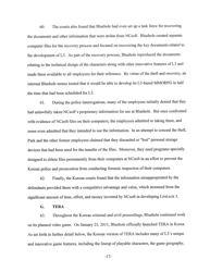Complaint for Copyright Infringement, Misappropriation of Trade Secrets and Confidential Information, Unjust Enrichment, and Unfair Competition - New York, Page 17