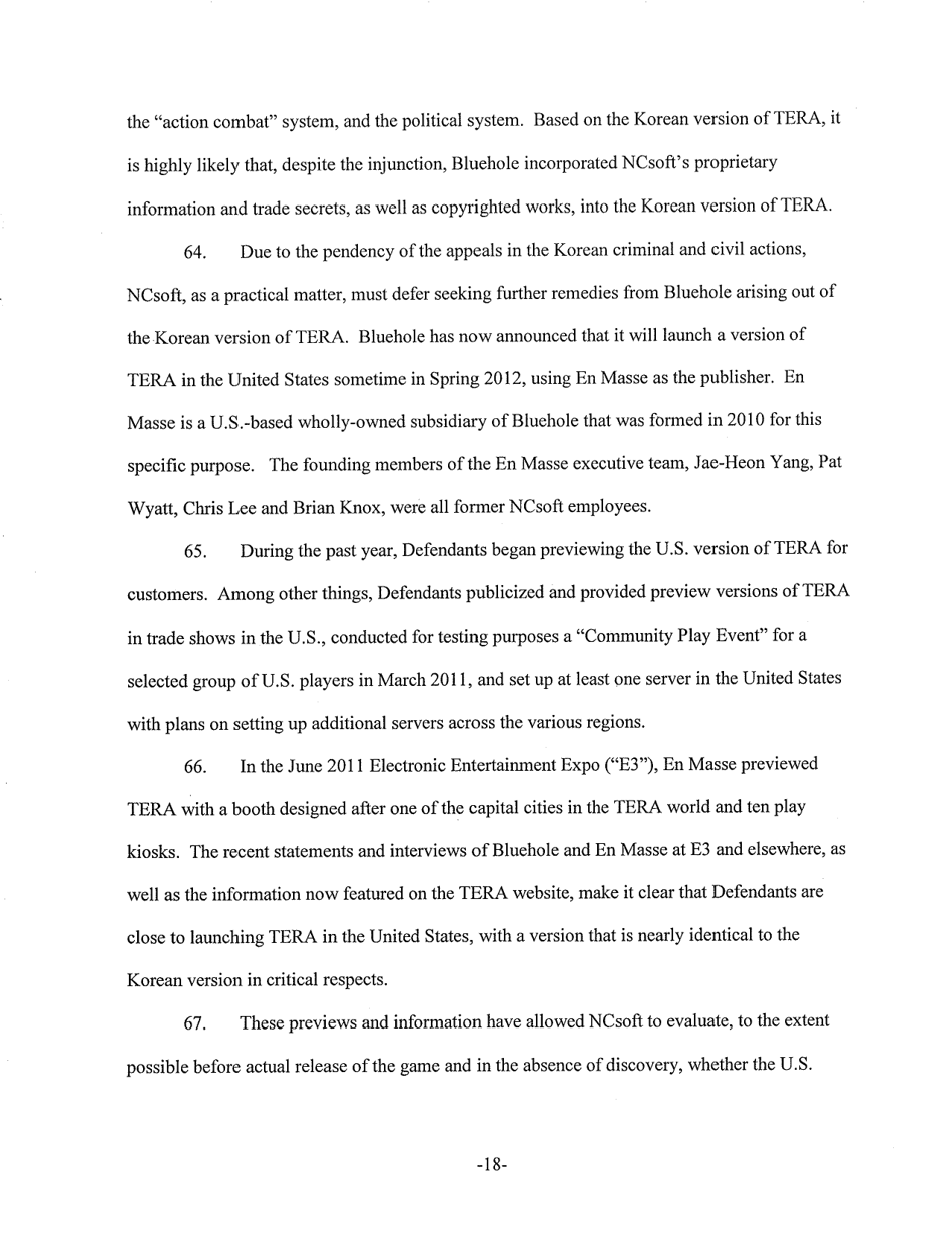 Complaint for Copyright Infringement, Misappropriation of Trade Secrets and Confidential Information, Unjust Enrichment, and Unfair Competition - New York, Page 18