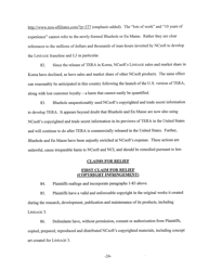Complaint for Copyright Infringement, Misappropriation of Trade Secrets and Confidential Information, Unjust Enrichment, and Unfair Competition - New York, Page 24
