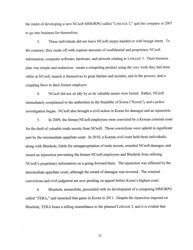 Complaint for Copyright Infringement, Misappropriation of Trade Secrets and Confidential Information, Unjust Enrichment, and Unfair Competition - New York, Page 2