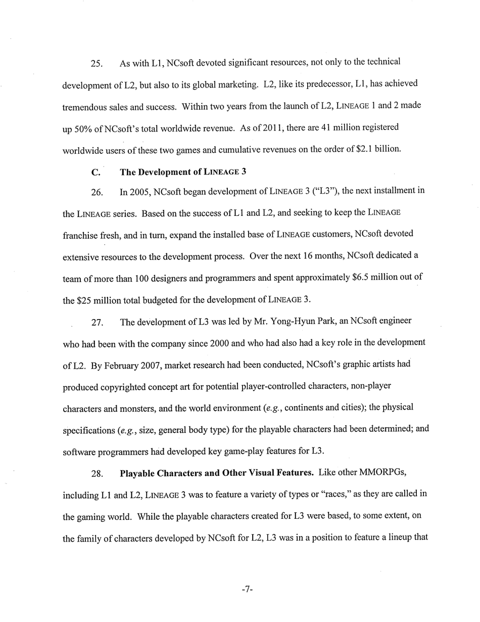 Complaint for Copyright Infringement, Misappropriation of Trade Secrets and Confidential Information, Unjust Enrichment, and Unfair Competition - New York, Page 7