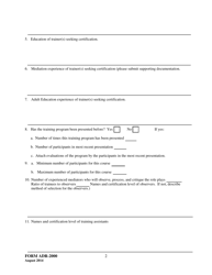 Form ADR-2000 Application for Mediation Course Certification - Virginia, Page 2