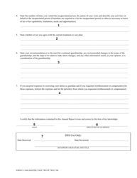 Instructions for Form CC-1644 Report of Guardian for an Incapacitated Person - Virginia, Page 4