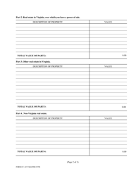 Form CC-1673 Inventory for Trust - Virginia, Page 2