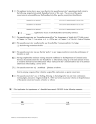 Instructions for Form CC-1430 Application and Order for Appointment of Special Conservator of the Peace - Virginia, Page 4