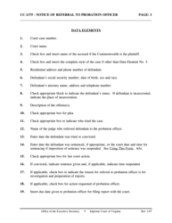 Instructions for Form CC-1375 Notice of Referral to Probation Officer - Virginia, Page 3